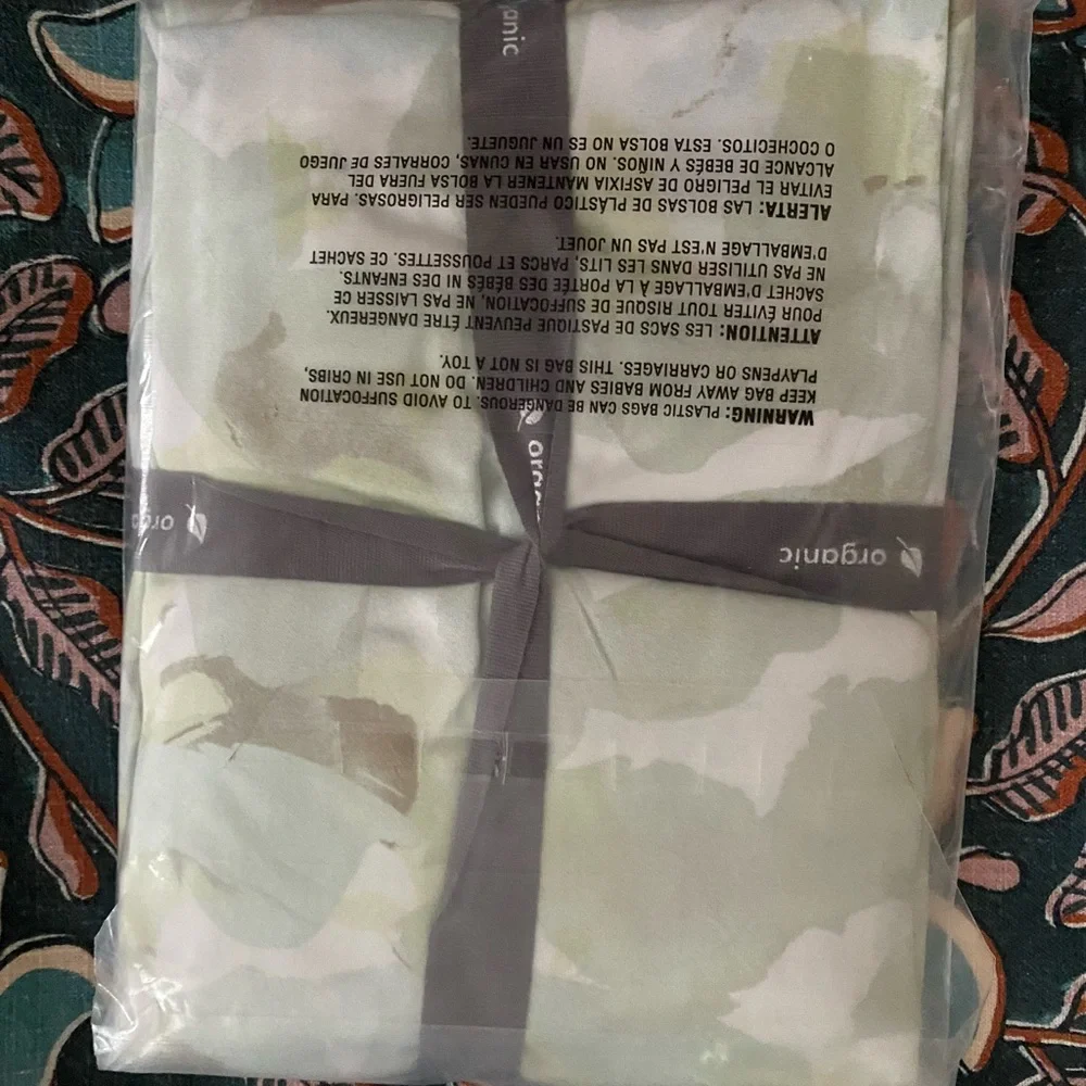 West Elm Organic Sateen Canopy Duvet King Sham